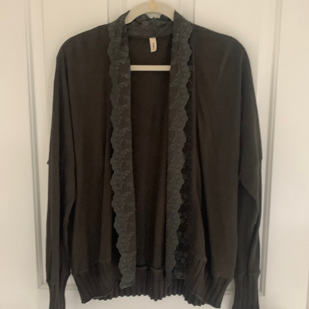 Olive Green Light, Open Jacket - image 1